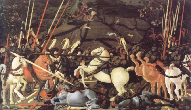 paolo uccello the battle of san romano oil painting picture